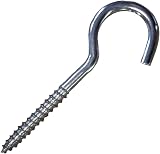 LLB Heavy Duty Hooks Set 10x Wall Plugs 6mm x 80mm Screw-in Hooks view 8
