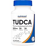 Nutricost Tudca 500mg, 30 Capsules (Tauroursodeoxycholic Acid) - Premium Quality, Gluten Free