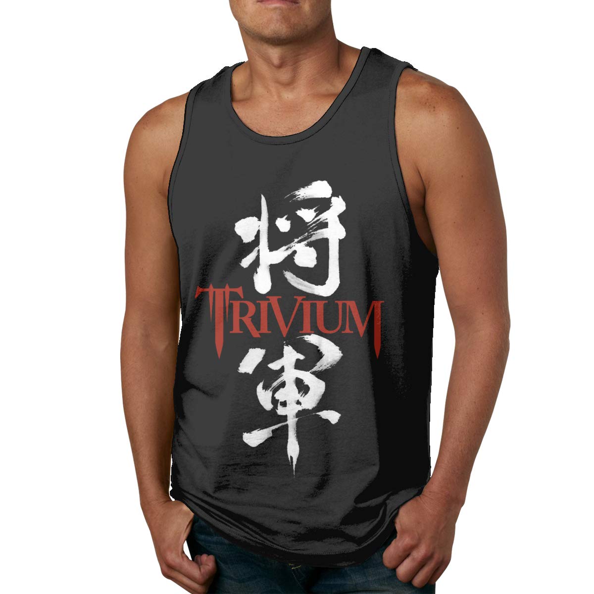Smooffly S Trivium Workout Muscle Bodybuilding Sleeveless T-shirts Tank Top
