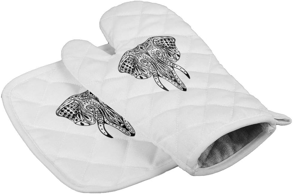 Download Amazon.com: Chic D Kitchen Oven Mitts Gloves and Pot ...
