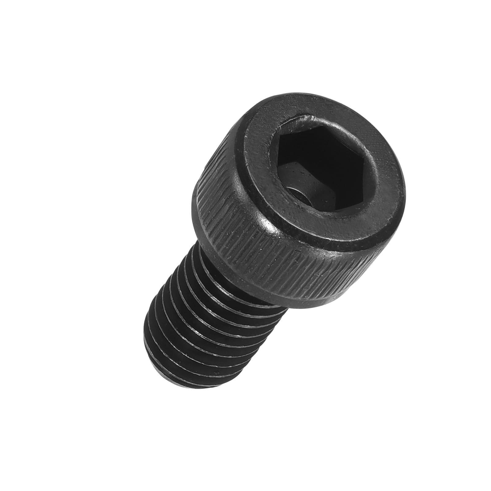 Kozelo 25pcs Socket Head Cap Screws - [M8-1.25 x 16mm] Alloy Steel Black Oxide Grade 12.9 Internal Hex Screw Full Thread for Industrial & Machinery Use, Black — image 1