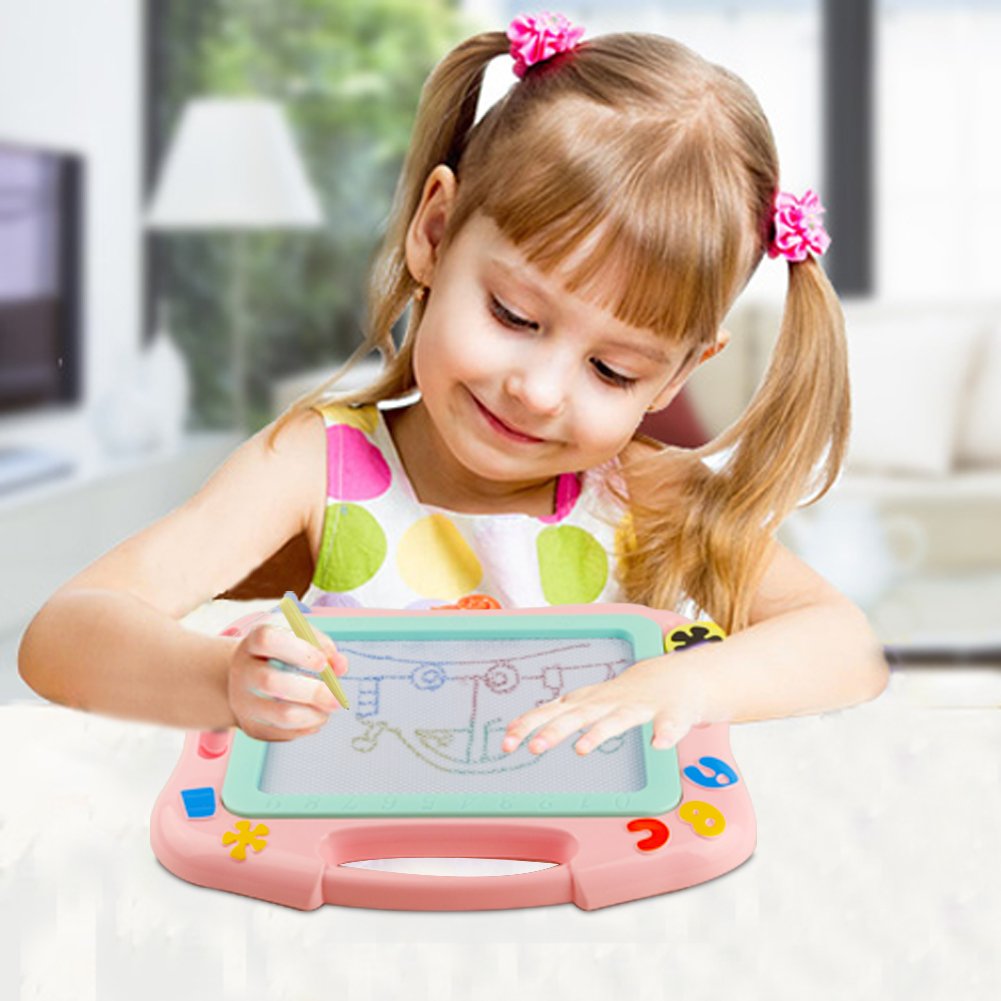 Fajiabao Magnetic Drawing Board-Small Kids Drawing Doodle Board for Toddler Kids Birthday Gift for Writing Painting and Learning