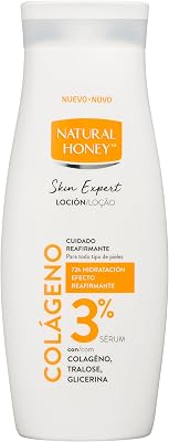 , Loção corporal Skin Expert com colagénio, efeito firme com sérum ativo a 3%, 72H de hidratação profunda, textura leve, absorção rápida, adequado para todos os tipos de pele