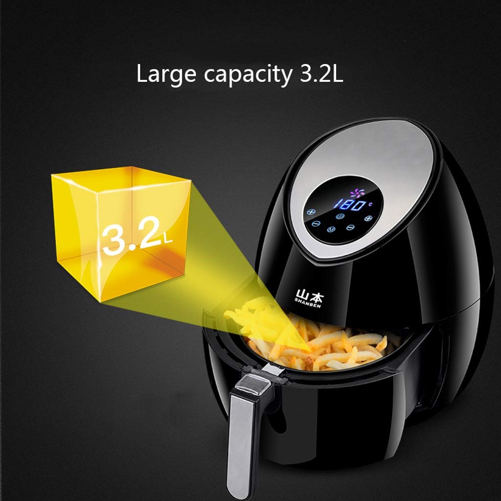 DLT Freidora de Aire Oilless de 3.3 QT, Horno de tostadora de ...