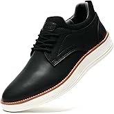 HCUBEAW Men's Dress Sneakers Oxfords Shoes Business Wingtip Casual Walking Brogue Shoes