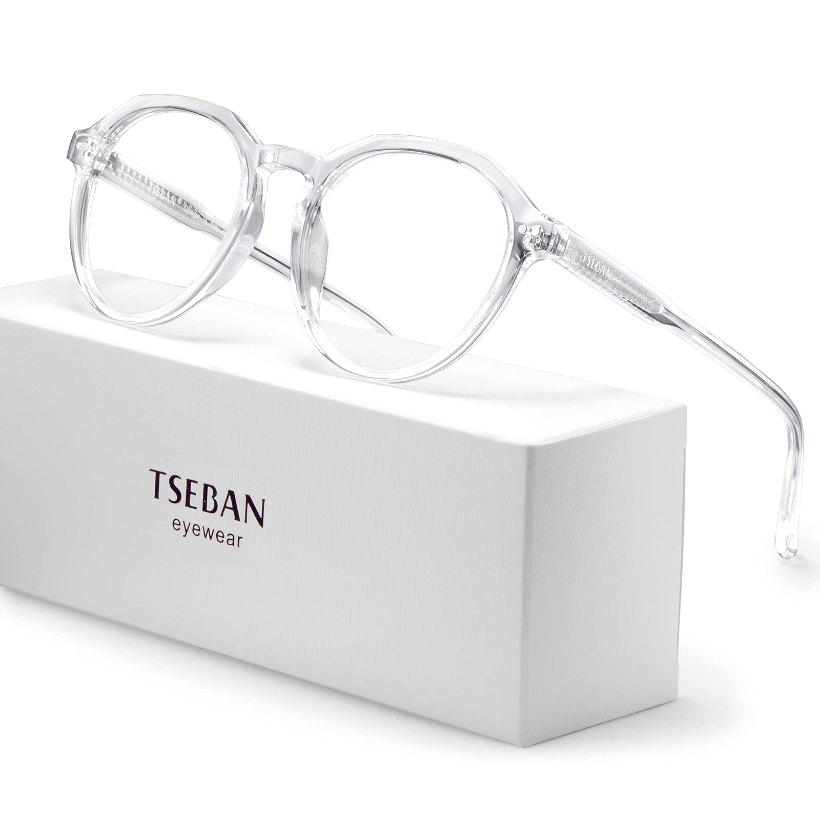 TSEBAN Blue Light Blocking Glasses for Women & Men Computer Gaming Anti Headache and Eyes Strain