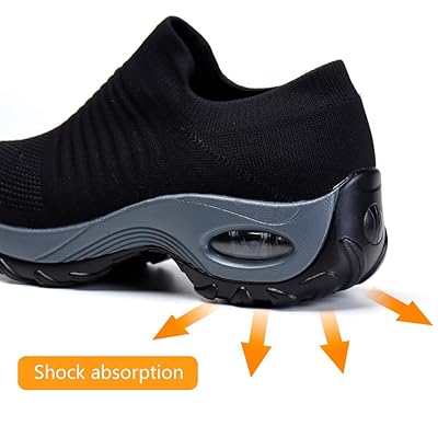 platform non slip work shoes