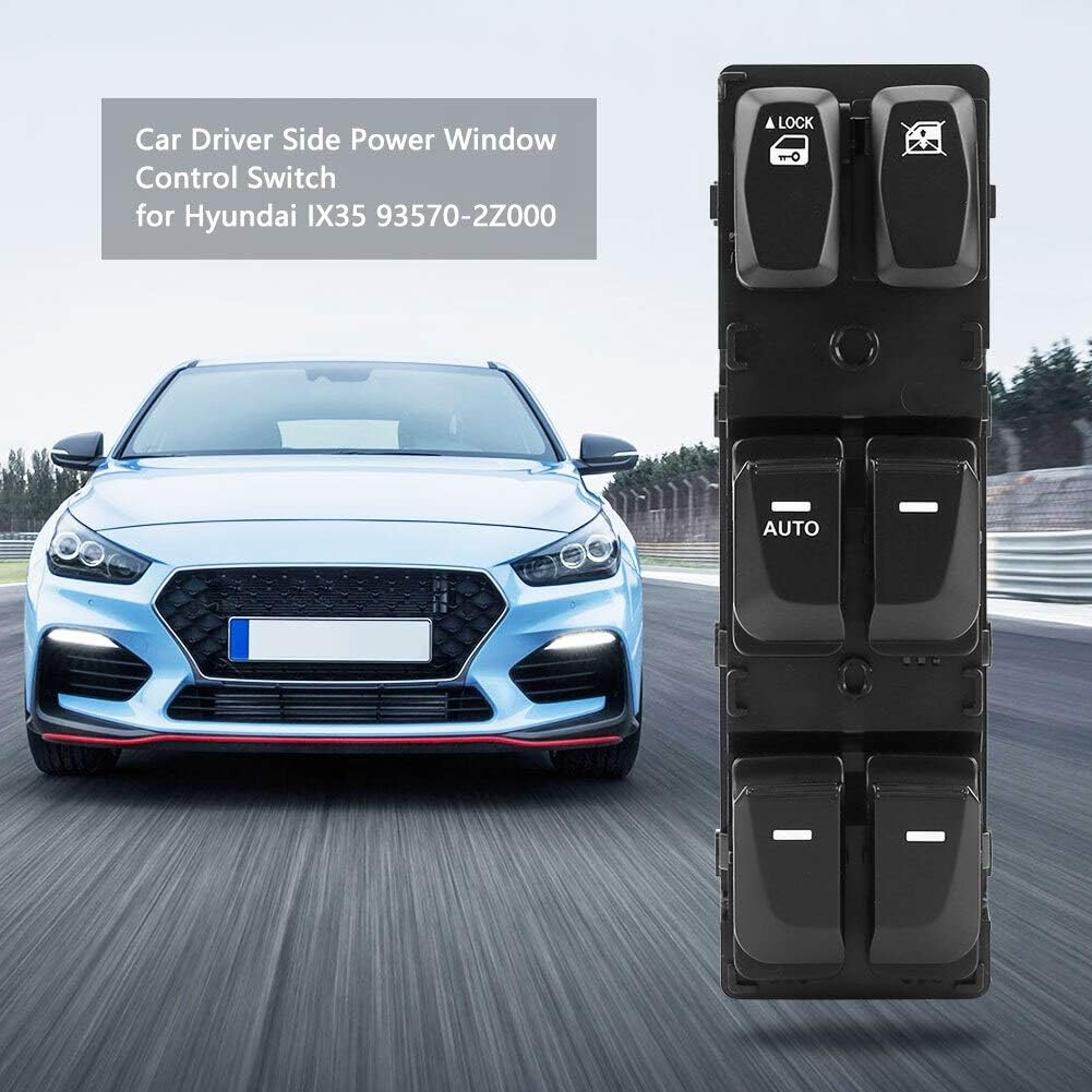 KSTE Window Switch, Car Driver Side Power Window Control Switch Compatible with H-y-u-n-d-a-i IX35 93570-2Z000 - Image 3