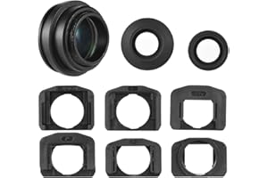 Andoer 1.51X Fixed Focus Viewfinder Eyepiece Eyecup Magnifier for Canon Nikon Sony Pentax Olympus Fujifilm Samsung Sigma Mino