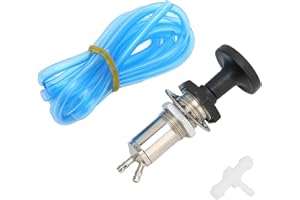 LICAEVEY Universal Fuel Primer Plunger Pump Kit, Replacement for Snowmobile, ATV, UTV, Motorcycles & Boats, Easy Install High