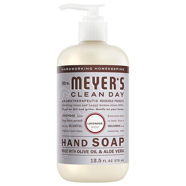 MRS. MEYER’S CLEAN DAY LIQUID HAND SOAP, LAVENDER,...