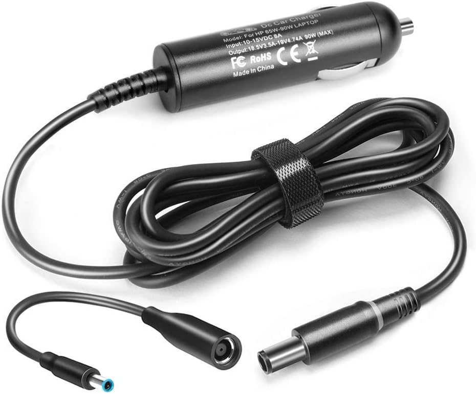 TAIFU Auto DC Adapter Charger for HP-Envy-Pavilion Touchsmart-Sleekbook 15 17 M6 M7 Series; Hp Spectre X360, Pro x360 G2; Pavilion X360 EliteBook X360 Hp Spectre X360 463958-001 741727-001 740015-001