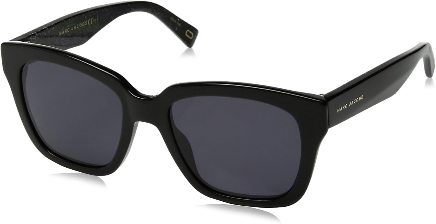 Marc Jacobs Marc229s, Bk Glittr, 52 mm