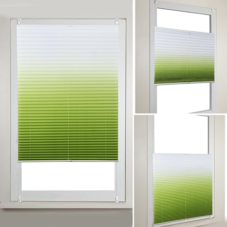 Amazon Co Jp Shiny Home ブラインド 縦型 小窓 省エネ 日差しをブロック 目隠し 遮熱 調光 Uvカット ロールアップ ダウン 長さ130cm 幅60cm グリーン ホーム キッチン