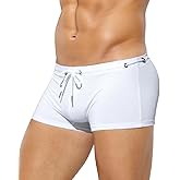 Arjen Kroos Men's Swimwear Sexy Swim Briefs Beach Bikini Sport Swimsuit Low with Drawstring