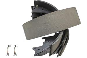 AM AUTOPARTS Brake Shoes Rear Set for Dodge B2500 W150 W250 Ford E250 E350 F250 F350