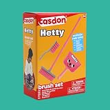 Casdon Hetty Brush Set Children's Cleaning Toy Broom Dustpan Pink 3+ view 6