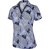 Monterey Club Ladies Dry Swing StarDust Print Shirt #2666