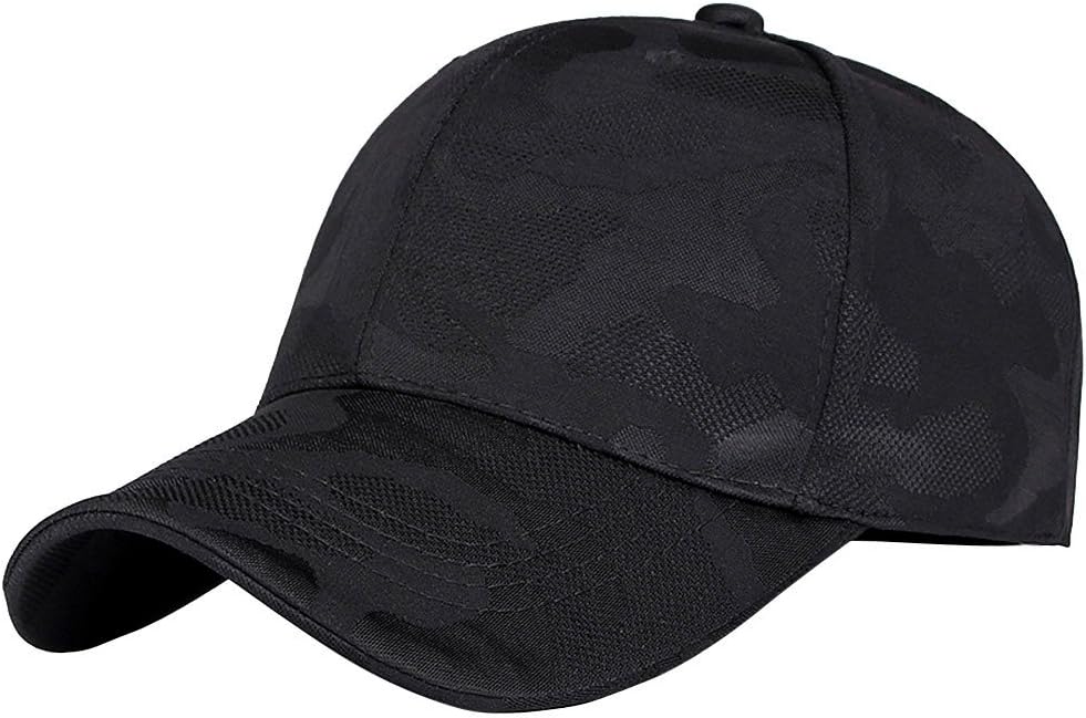 HANANei Unisex Men Women Camouflage Baseball Cap Snapback Hat Hip-Hop Adjustable Caps