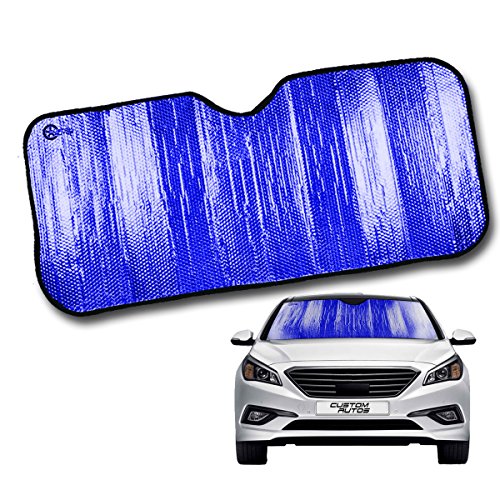 Custom Autos Black Rear Car Window Mesh SunShade Home Office Sun Shade