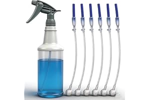 3-Pack Universal Fit 360° Spray Bottle Adapter, 360° Spray Bottle Adapter with Weighted Tube, Upside Down Multi-Angle Sprayer