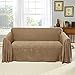 Stylemaster Alexandria Matelasse Large Sofa Furniture Throw, Mocha