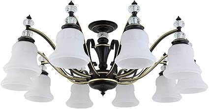 NBVCX Hauptdekoration 10 Licht Kronleuchter Beleuchtung Antike