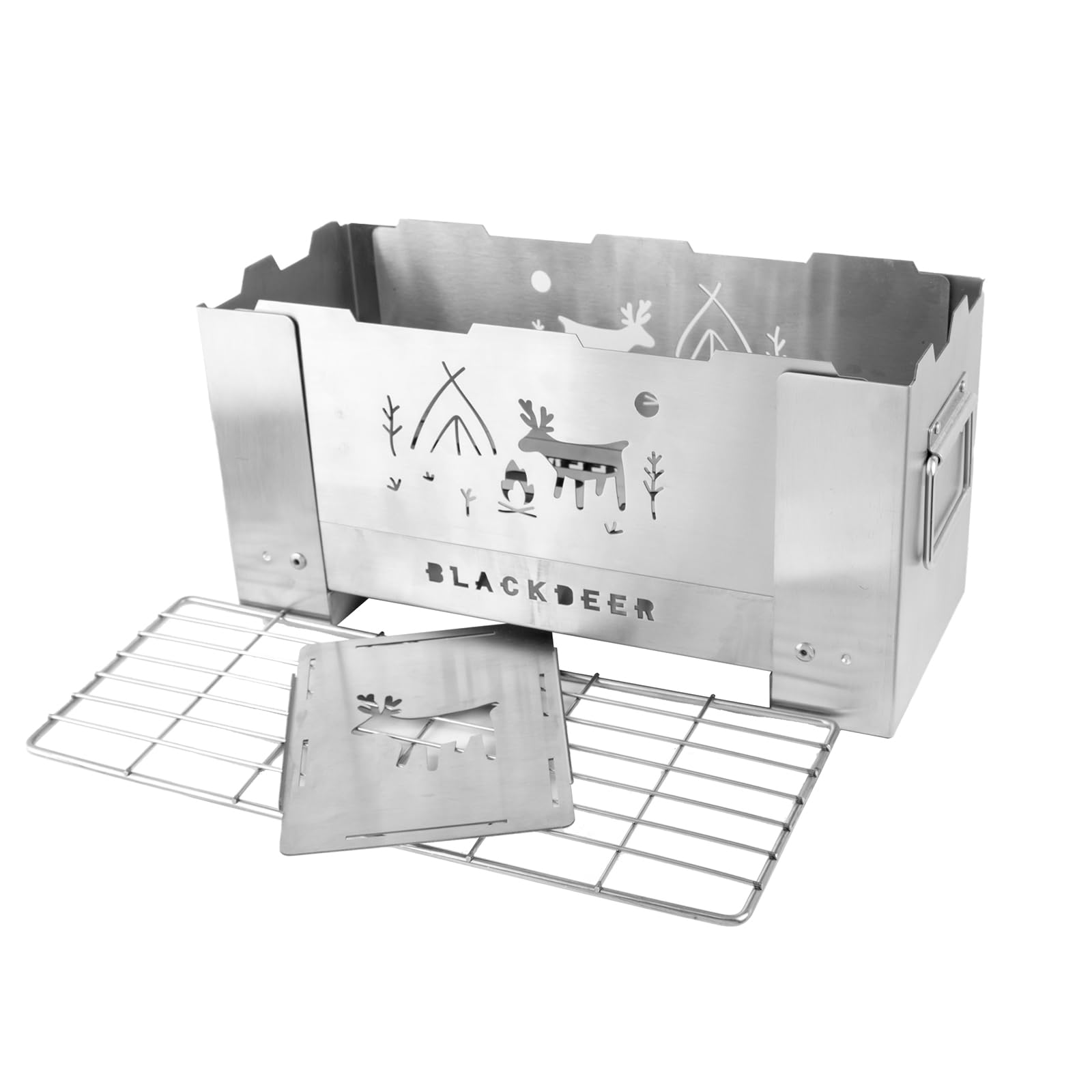 BLACKDEER Tinder Folding Wood Stove Lightweight and Portable Tea Preparation Outdoor Camping Equipment