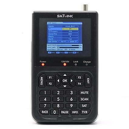 SATLINK WS 6906 DVB-S FTA Daten Digital-Satellitensignal -Sucher-Messinstrument, 3,5'