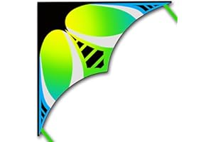 HONBO Delta Kite for Kids Easy to Fly,Large Kite for Adults, Colorful Kite for Children Ages 4-10