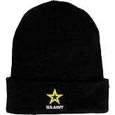 U.S. Army Star Knit Cap / Black Watch Cap 80073
