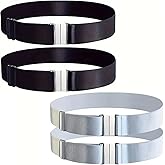 xbuk 4 Pcs Plus Size Thigh Garter Belt, Adjustable High Elastic Hidden Garter Belt for Thick Thighs