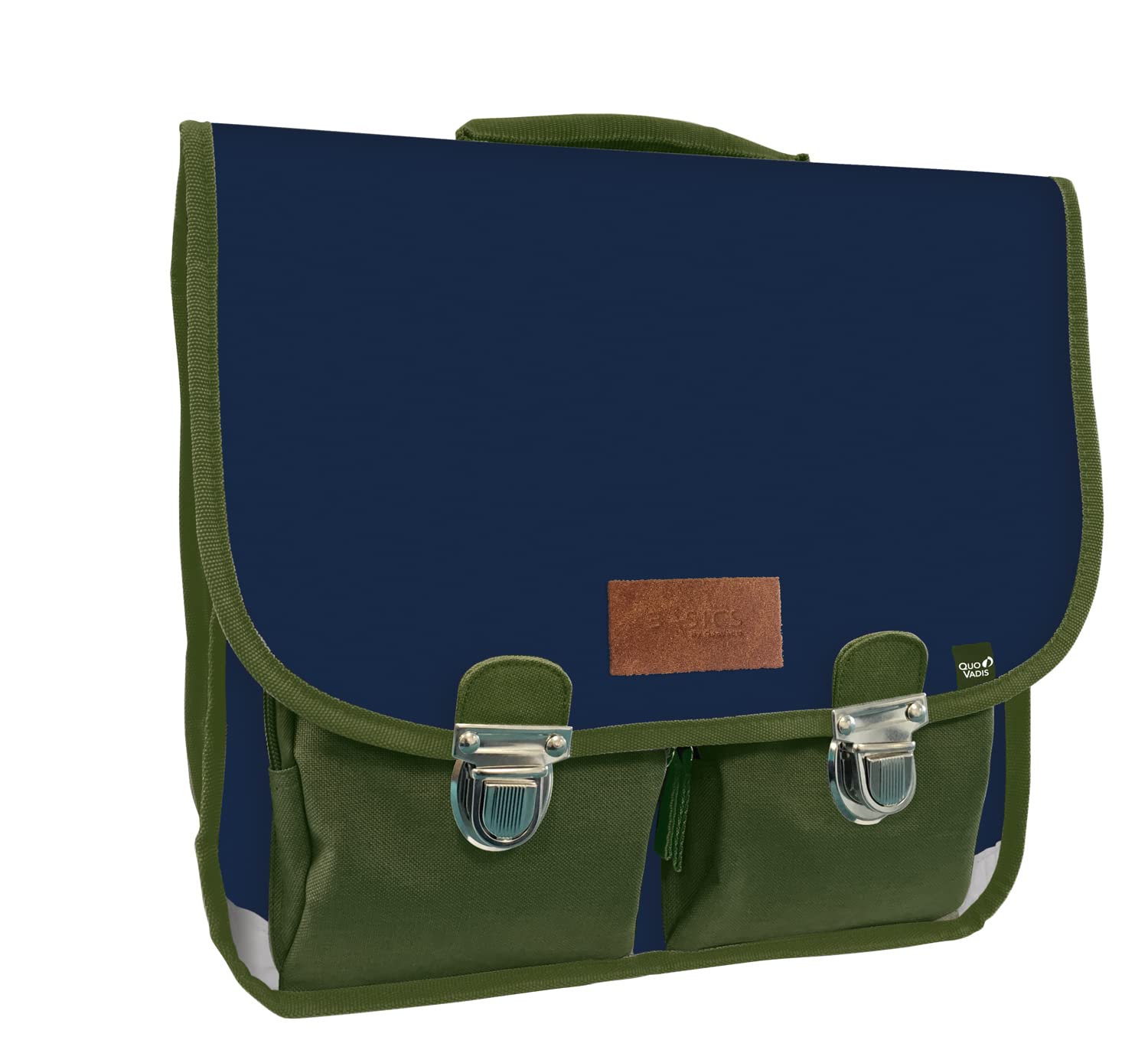 Quo Vadis Original by Children's Backpack, 38 cm, 15 liters, Blue (Azul Marino/Caqui)