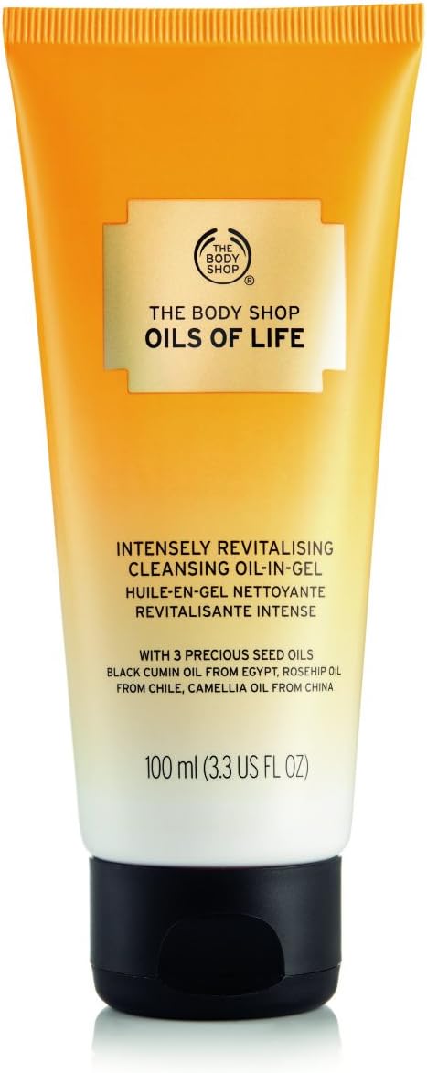 The Body Shop Oils of Life Revitalising Cleansing Oil-in-Gel 100ml Vegan