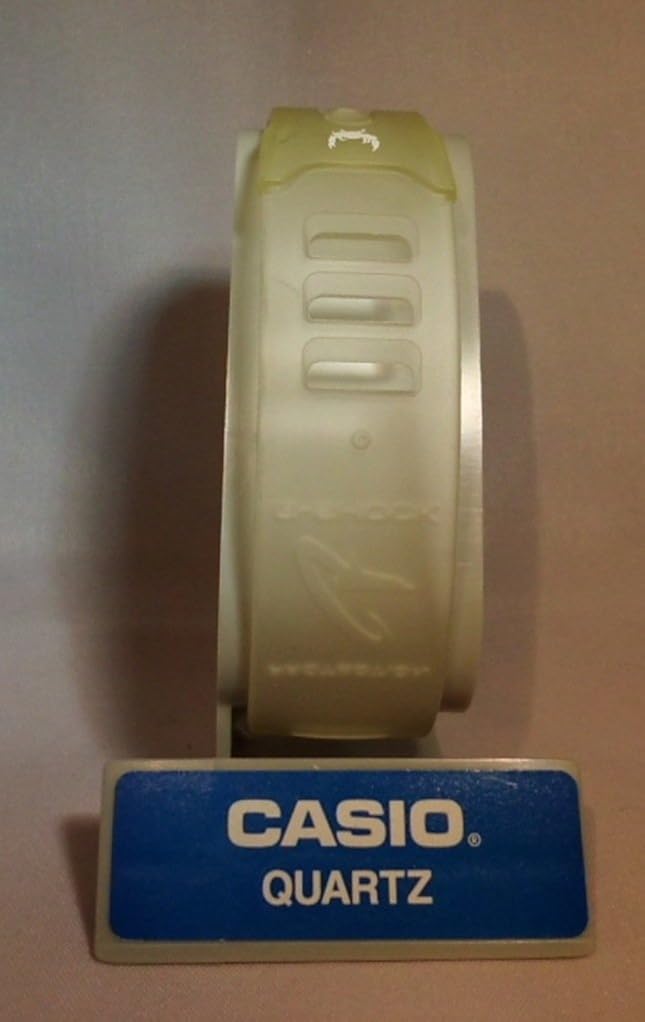 g shock clear band
