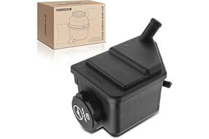 A-Premium Power Steering Reservoir/Tank with Cap Compatible with Chevrolet Camaro 1995-2002, Corvette 1997-2013 & Pontiac Fir