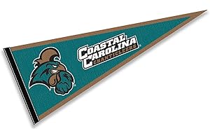 COLLEGE FLAGS & BANNERS CO. CCU Chanticleers Felt College Pennant