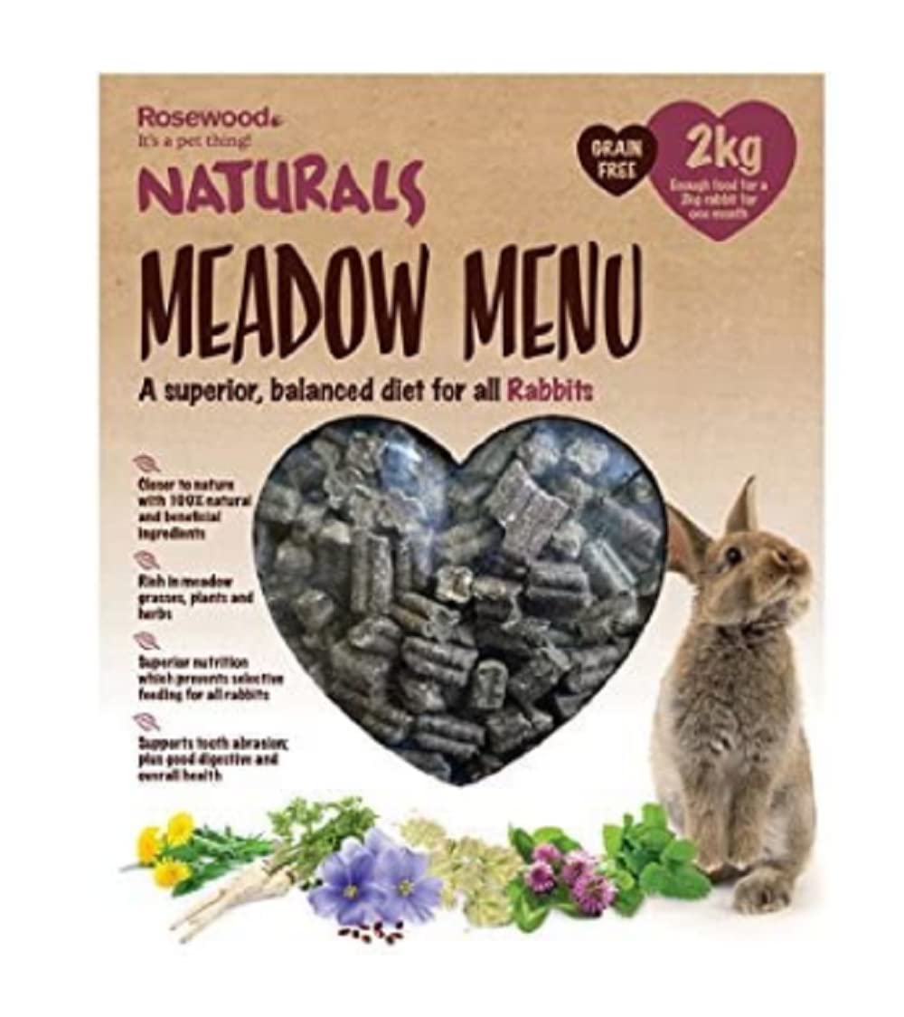 Rosewood Naturals Meadow Menu, Rabbit Food, 9kg