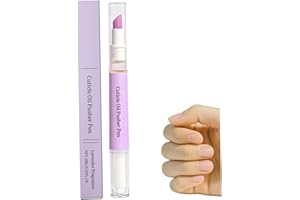 Cuticle Pen 2-in-1 Nail Oil Pen & Cuticle Pusher for Daily Moisturizing Gentle Formula for Dry Cuticles and Nails Portable Na