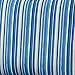 Greendale Home Fashions 15 in. Round Outdoor Bistro Chair Cushion in Coastal Stripe (set of 2), Sapphire