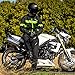 HWK Mens Black Textile Breathable Waterproof CE Armoured Motorbike Overpants Motorcycle Trousers/Pants - 1 year Guarantee Waist40''-42'' Inseam30''