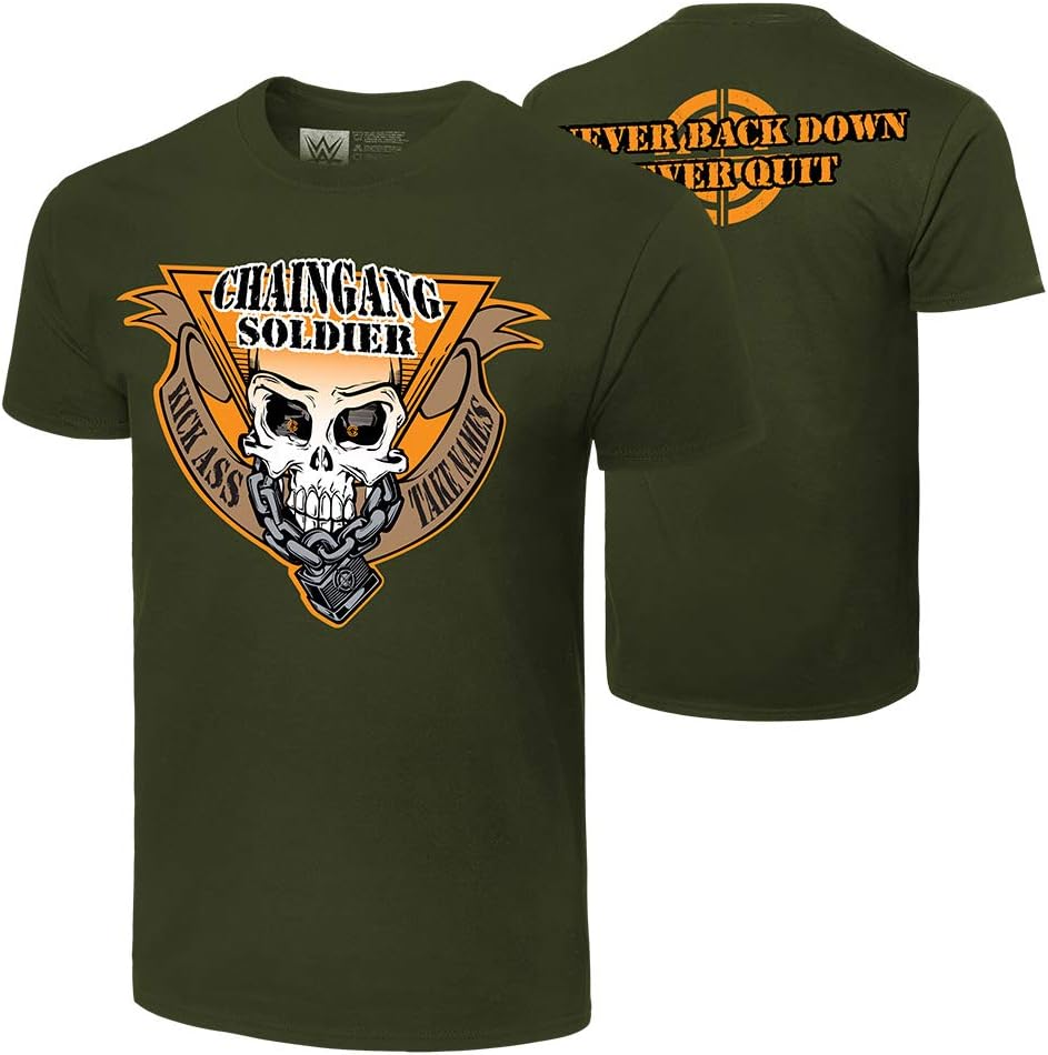 WWE John Cena Chain Gang Soldier Retro TShirt Clothing