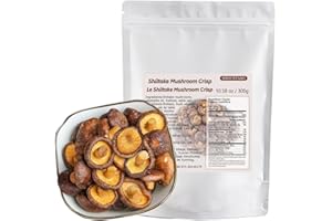 Shiitake Mushroom (300g Bag) Snacks Crispy Mushrooms Le Shiitake Mushroom Crisp