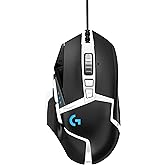 Logitech G502 Hero High Performance Gaming Mouse Special Edition, Hero 25K Sensor, 25 600 DPI, RGB, Adjustable Weights, 11 Pr