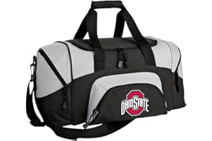 BROAD BAY Small OSU Buckeyes Duffel Bag Ohio State University Gym Bags or Carryon Suitcase