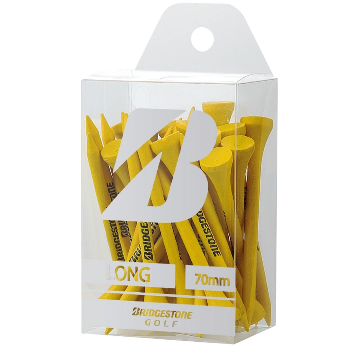 BRIDGESTONE(ブリヂストン) ゴルフ ウッドティー(ロング・28本入り) GAG302 イエロー 2023年モデル商品画像