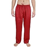 OSCAR ROSSA Men's Luxury Silk Sleepwear 100% Mulberry Silk Pajamas Pants