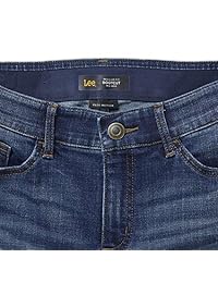 Pantalones vaqueros de corte regular para dama, talla grande