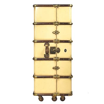Amazon Com Stateroom Armoire Ivory Steamer Travel Trunk 51