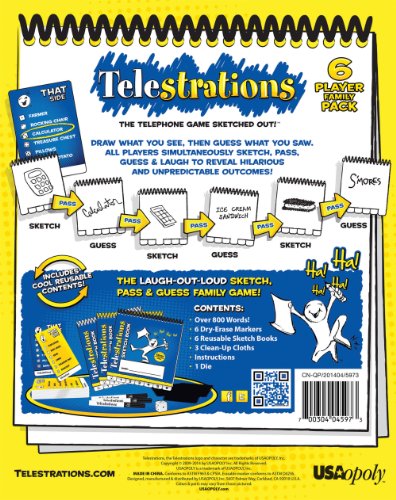 Telestrations 6 Player - Family Pack